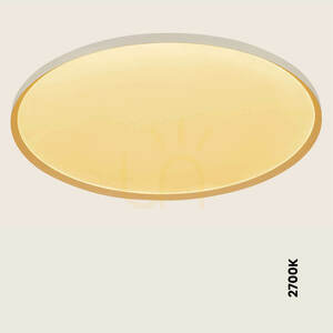 84 W LED Ceiling Light, 2700 K–3200 K–4000 K, DALI, Sand White – Metal – Aluminum – Microprismatic Diffuser by ZAMBELIS small 2