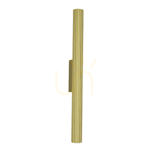 Wall LED Light 2x6w 3000k Brass Metal - Aluminium ZAMBELIS small 1