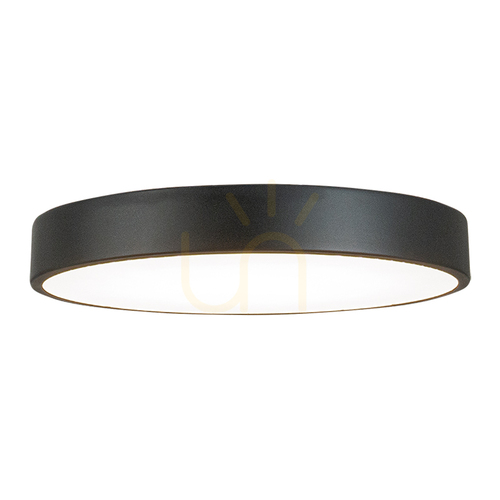 Check Ceiling LED Light 28W 3000k Black Matt - Aluminium - Acrylic ZAMBELIS