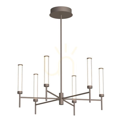 Check Pendant LED Light 46W 3000k Triac Brushed Coffee ZAMBELIS