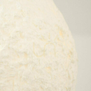 Zambelis 25450 white pendant light, paper-pulp shade 40 cm, E27 small 3