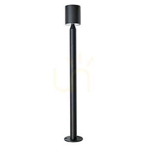 Outdoor Floor LED Light 8W 3000k Sandy Black Ip65 ZAMBELIS small 1
