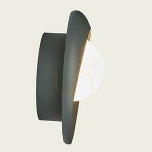 Outdoor Wall LED Light 6W Graphite Aluminium Ip54 ZAMBELIS small 3