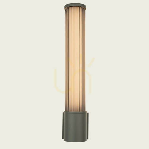 Check Outdoor Wall LED Light 12W 3000k Graphite Aluminium - Glass - Acrylic Ip54 ZAMBELIS