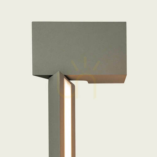 Check Outdoor Wall LED 350° Rotatable Light 36W 3000k Graphite Aluminium Ip54 ZAMBELIS