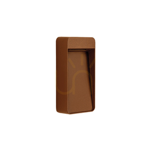 Zambelis E441 brown outdoor LED step light, 6 W, 3000 K, IP65 small 0