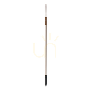 Outdoor Spike LED Light 1.5w-24v 3000k Brown Aluminium - Frosted Acrylic Ip65 ZAMBELIS small 1