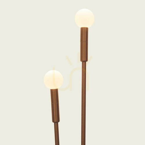 Check Outdoor Spike LED Light 1.5w-24v 3000k Brown Aluminium - Frosted Acrylic Ip65 ZAMBELIS