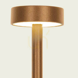 Outdoor Spike LED Light 1.5w-24v 3000k Brown Stainless Steel Ip65 ZAMBELIS small 2