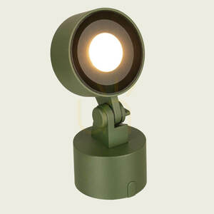 Outdoor Spike LED Light 10W 3000k Green Aluminium Ip65 ZAMBELIS small 2