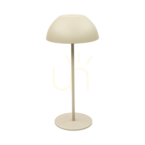 Check Outdoor Portable Table Lamp LED 2W 2700k Touch Dimming Sand Ip44 ZAMBELIS