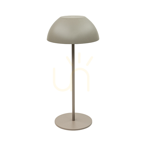 Check Outdoor Portable Table Lamp LED 2W 2700k Touch Dimming Sandy Milk TEA Ip44 ZAMBELIS