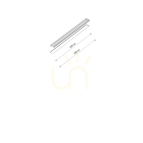 Check UT-LVM Busbar Accessory DUST COVER 1M 12328 Nowodvorski