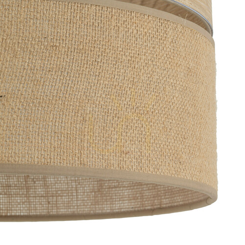 Check TK-Lighting DORMA WOOD JUTA 11786 pendant light, 1×E27, 38 cm, light wood and jute