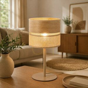 Dorma Wood Juta Night Light 1 Xe27 small 1