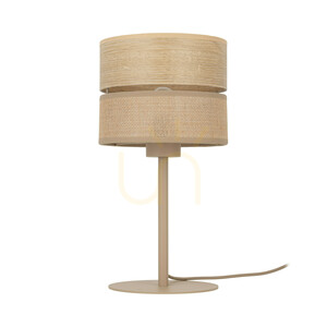 Dorma Wood Juta Night Light 1 Xe27 small 5