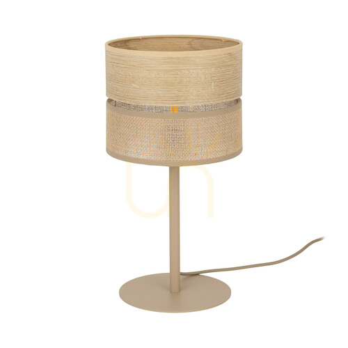 Check Dorma Wood Juta Night Light 1 Xe27