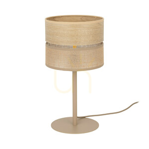 Dorma Wood Juta Night Light 1 Xe27 small 0