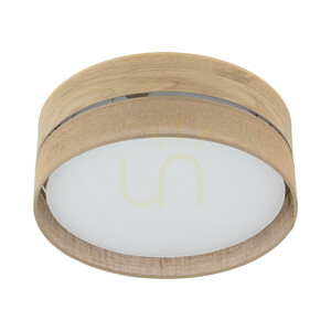 Dorma Wood Juta Ceiling Light 45 cm 4xE27 small 6