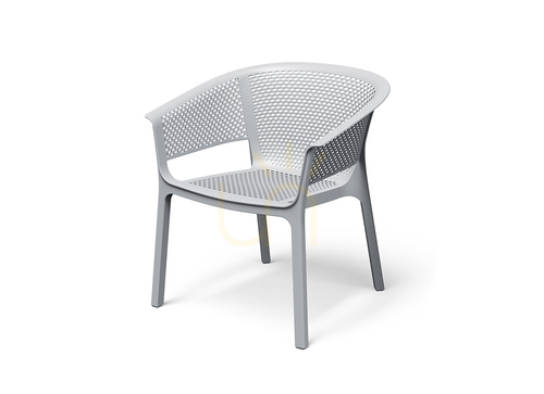 Check FNEK767 Nexo Garden Chair - Agate Gray by FERNE