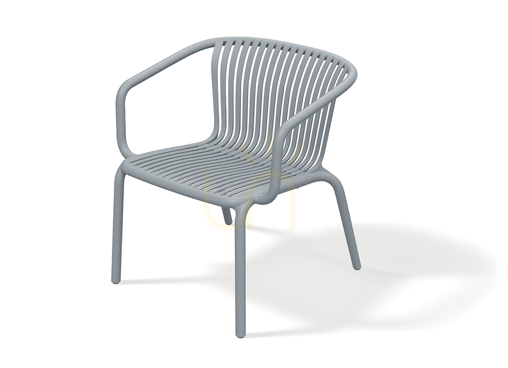 FBRK767 Brene Garden Armchair - Agate Gray FERNE