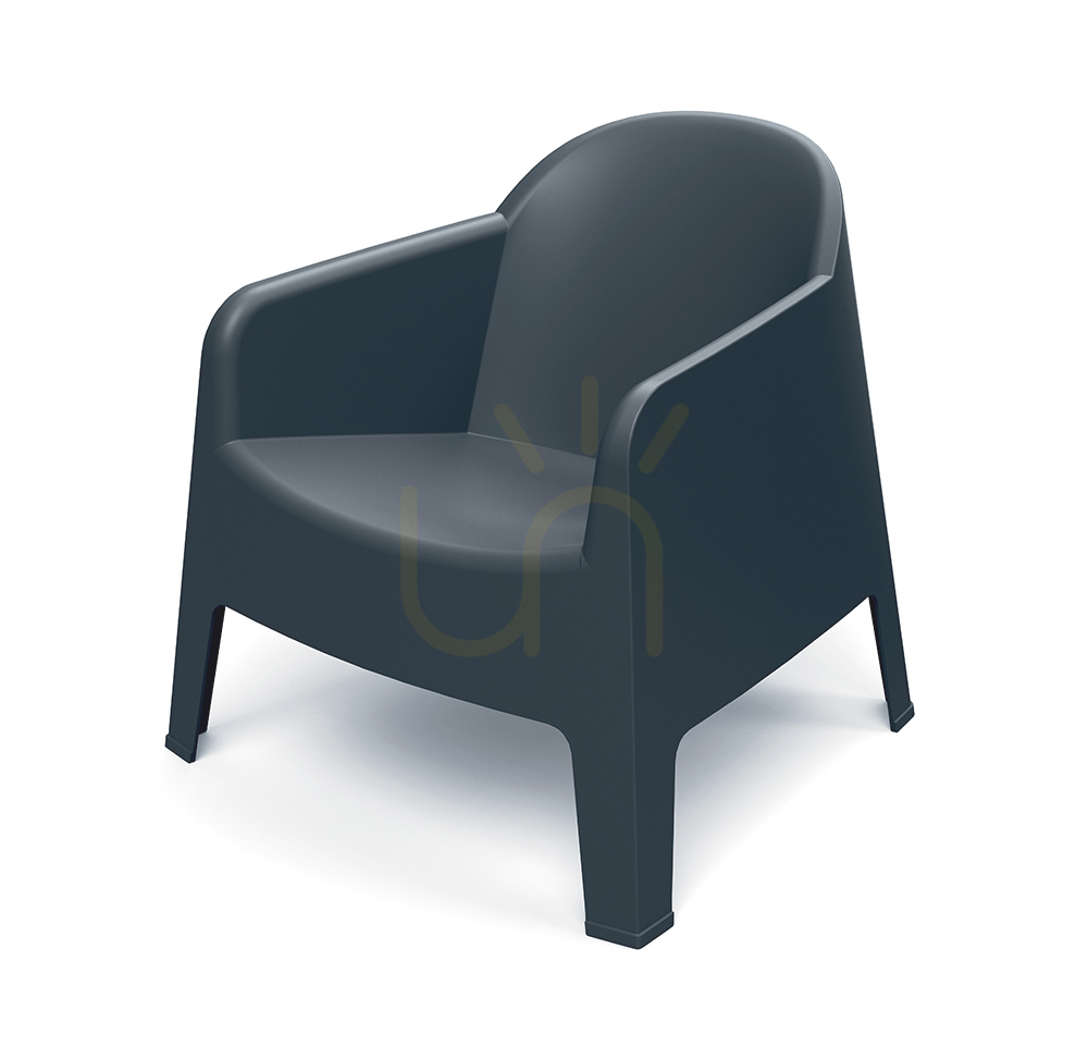 Milane FMIK777 Garden Armchair - Carbon Fiber by FERNE