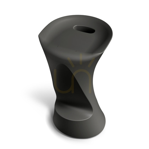 Check FMAK447R Maleno Outdoor Bar Stool - Black FERNE
