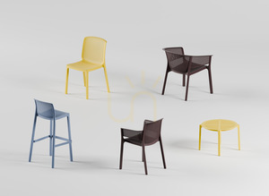 FNEK5510 Nexo Carbon Fiber Outdoor Bar Stool by FERNE small 4