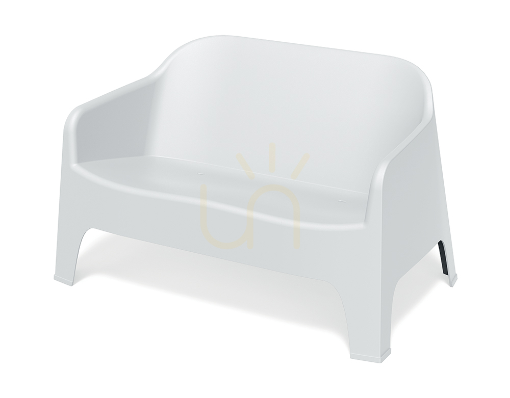Preview Milane FMIK1277 Garden Bench - Agate Gray FERNE Milane FMIK1277 Garden Bench - Agate Gray FERNE