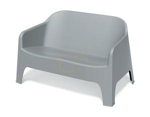Milane FMIK1277 Garden Bench - Agate Gray FERNE 0 Milane FMIK1277 Garden Bench - Agate Gray FERNE small 0