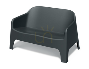 Milane FMIK1277 Garden Bench - Carbon Fiber FERNE small 0