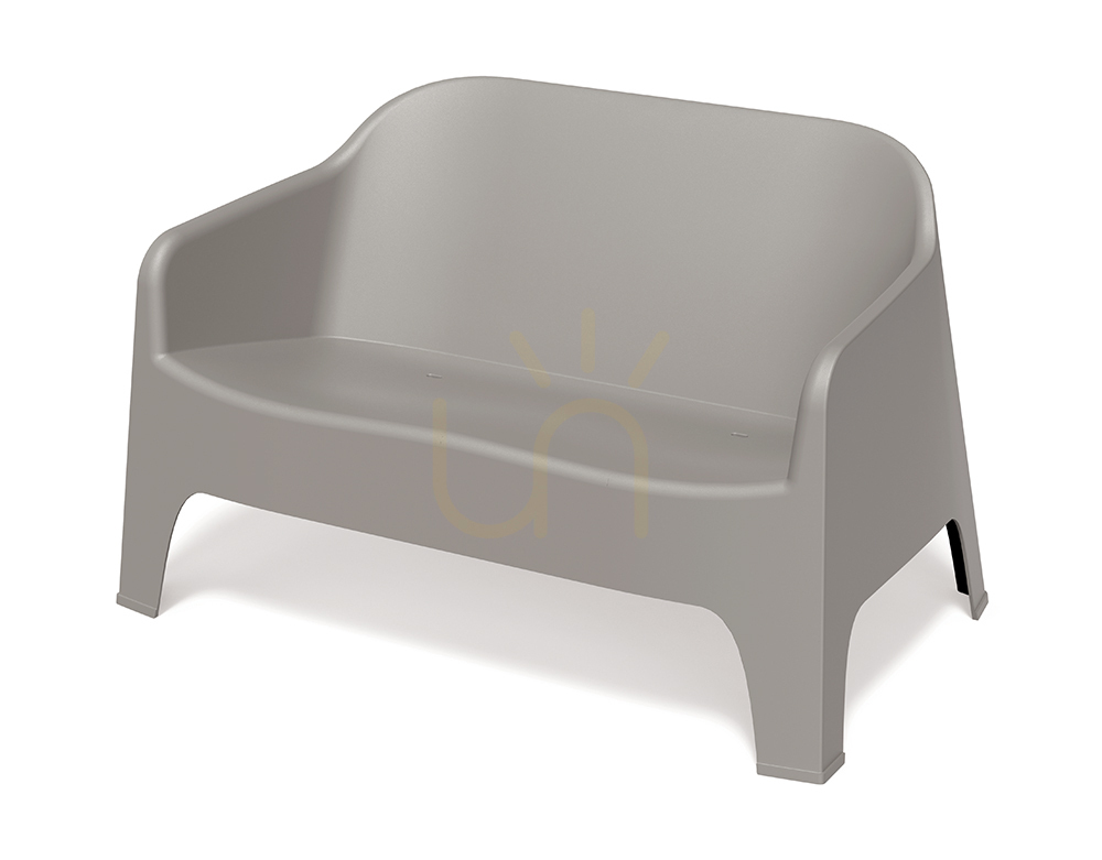 Milane FMIK1277 Garden Bench - Earthy Taupe FERNE