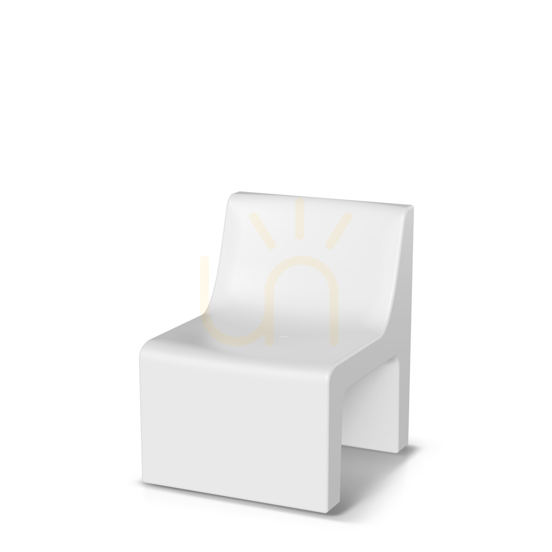 FCOK668R Cone Garden Chair - White FERNE