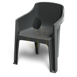 FTUK668 TURINO Garden Chair - Agate Gray by FERNE 3 FTUK668 TURINO Garden Chair - Agate Gray by FERNE small 3