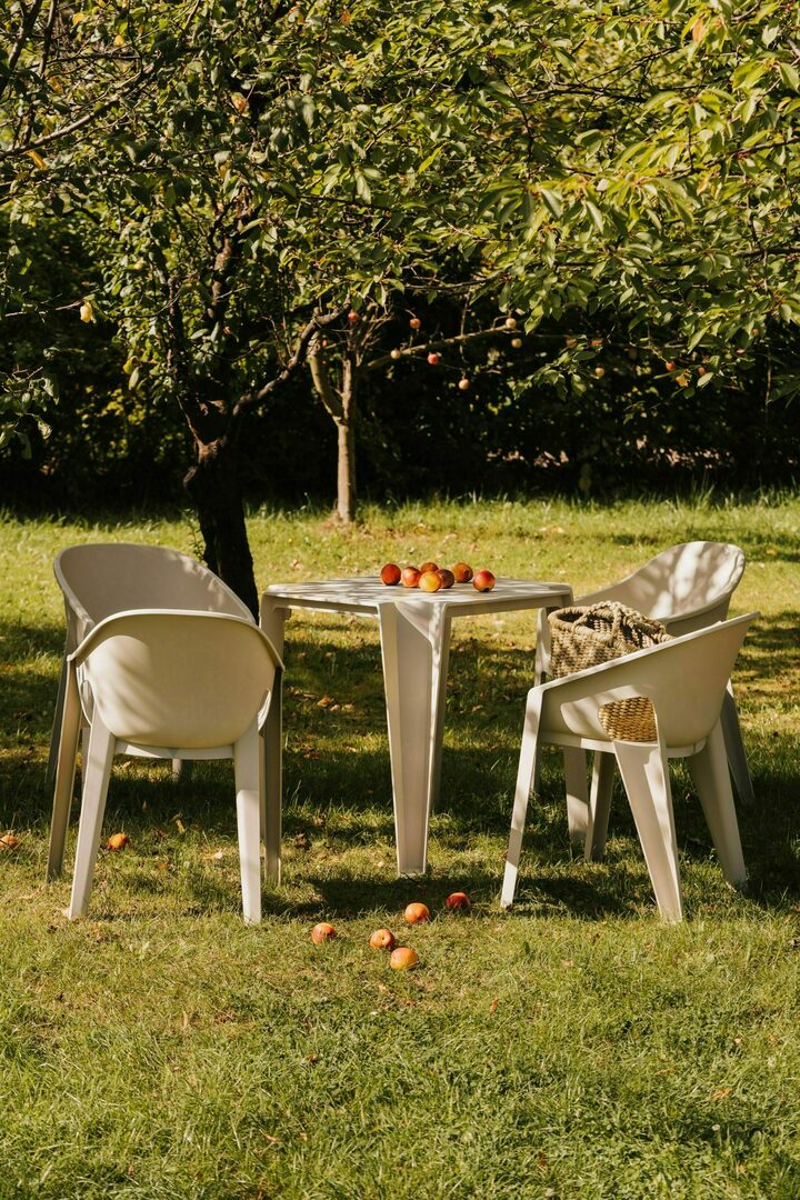Display FPRK568 Premo Garden Chair with Armrests - Light Gray FERNE FPRK568 Premo Garden Chair with Armrests - Light Gray FERNE
