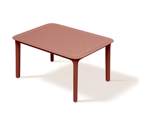 FRIS864 Rimo Garden Coffee Table - Brick Red FERNE 0 FRIS864 Rimo Garden Coffee Table - Brick Red FERNE small 0