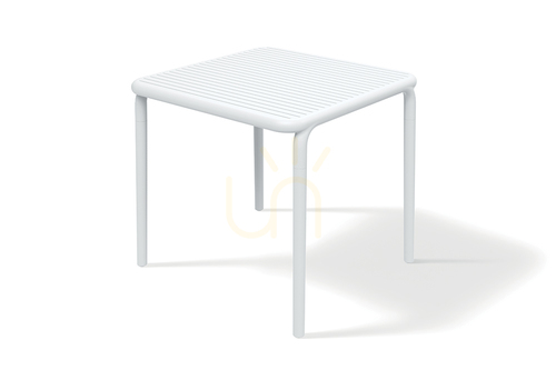 Check Brene FBRS888 Outdoor Dining Table - White FERNE