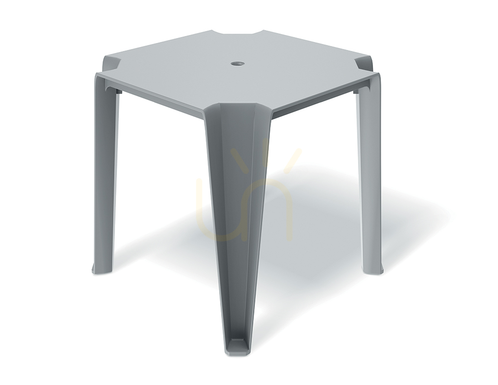 FLOS888 Lottie Outdoor Dining Table - Light Gray FERNE