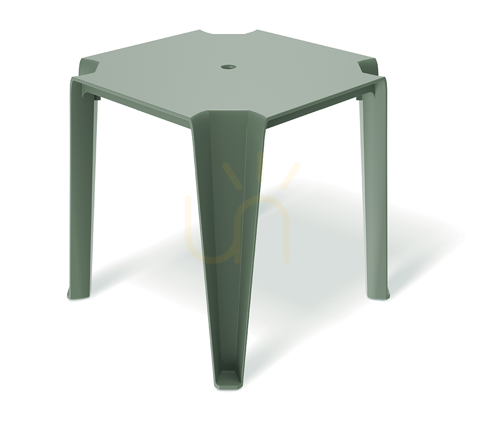 FLOS888 Lottie Outdoor Dining Table - Verde Green by FERNE