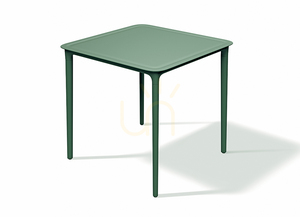 FRIS887 Rimo Garden Dining Table - Brick Red FERNE small 2