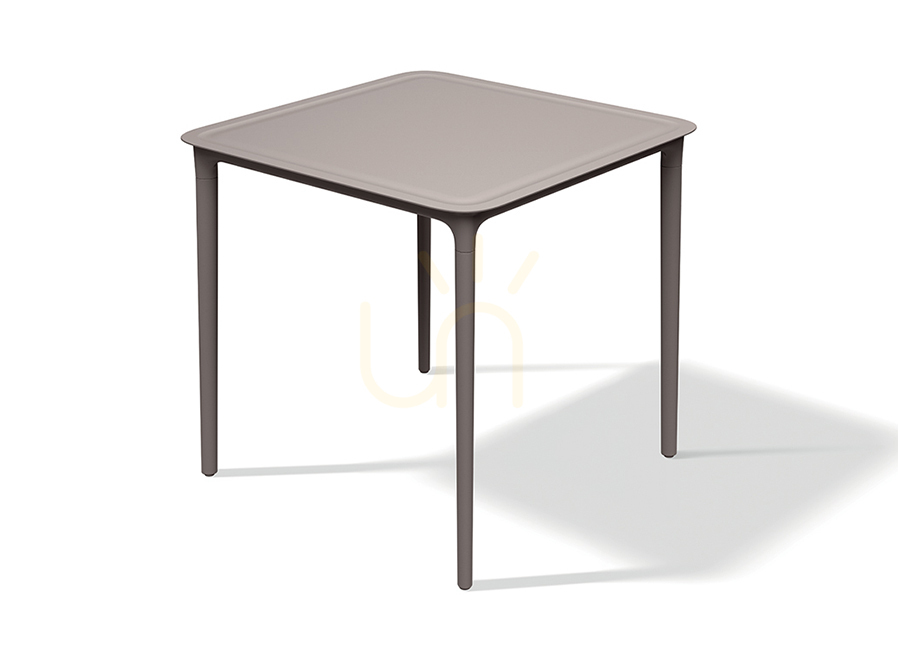 Check FRIS887 Rimo Outdoor Dining Table - Earthy Taupe FERNE FRIS887 Rimo Outdoor Dining Table - Earthy Taupe FERNE