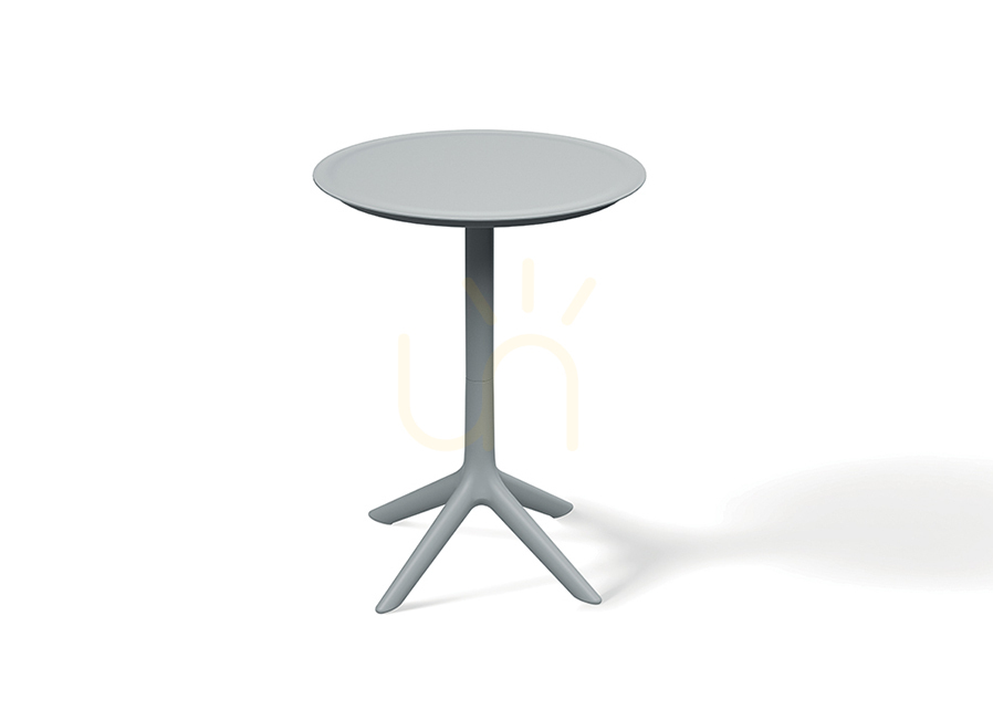 FRIS67 Rimo Tall Garden Side Table - Agate Gray by FERNE
