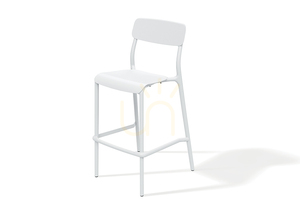 FRIK5511 Rimo Tall Garden Bar Stool - White FERNE 0 FRIK5511 Rimo Tall Garden Bar Stool - White FERNE small 0