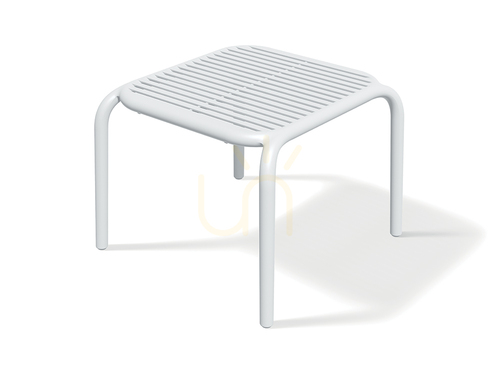 Check Brene FBRS554 Garden Side Table - White FERNE