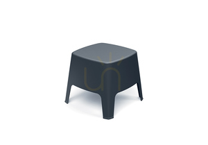 Milane FMIS554 Garden Side Table - Carbon Fiber by FERNE 0 Milane FMIS554 Garden Side Table - Carbon Fiber by FERNE small 0
