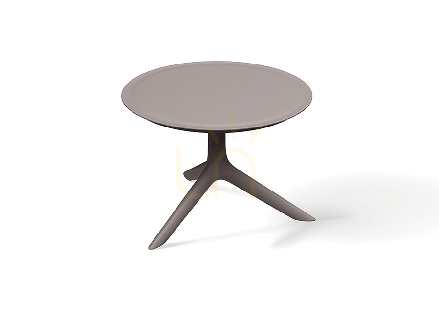 FRIS64 Rimo Garden Side Table - Earthy Taupe FERNE