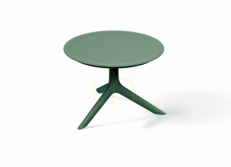 FRIS64 Rimo Garden Side Table - FERNE Pine Green