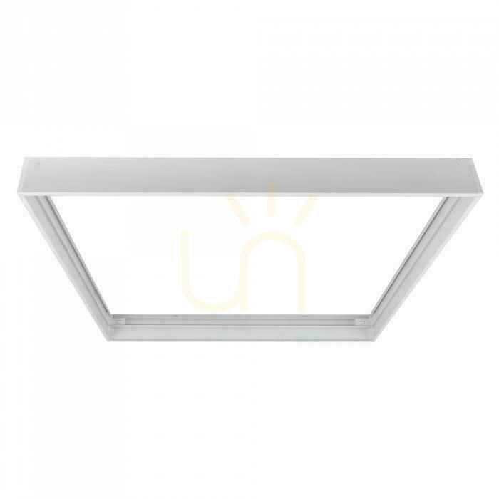 Check Surface-mount frame for LED panels, foldable, 600x600, white, BACKLIT ALU, 5.8 cm, white Surface-mount frame for LED panels, foldable, 600x600, white, BACKLIT ALU, 5.8 cm, white