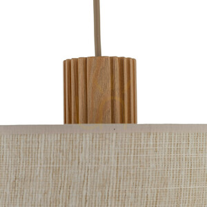 TK-Lighting Viga Shade 11799 pendant light, pine, beige 30 cm shade, 1×E27 small 4