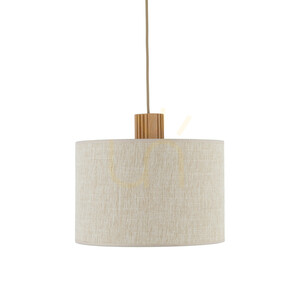 TK-Lighting Viga Shade 11799 pendant light, pine, beige 30 cm shade, 1×E27 small 7
